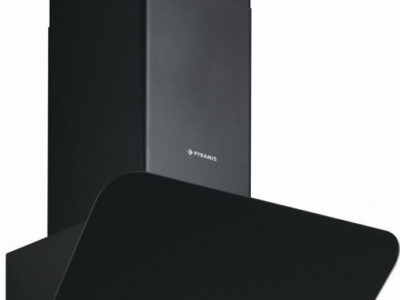 Pyramis Απορροφητήρας Καμινάδα Segreto 90cm Black (065032401)