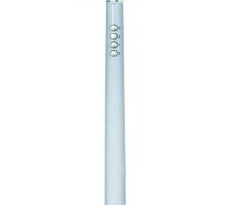 Eurolamp Ανεμιστήρας με Ορθοστάτη & Τηλεχειρισμό Φ40 60W, Λευκός - Ασημί 147-29039